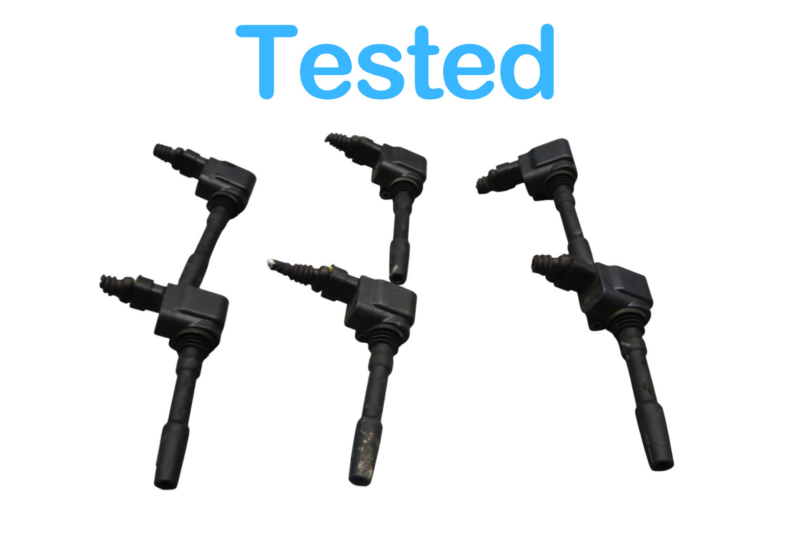 14-20 Maserati Ghibli M157 Front Engine Motor Ignition Coil Set of 6 OEM