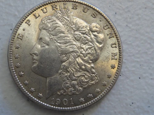 1901-O Morgan Silver Dollar - United States Mint - New Orleans - VF Details