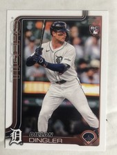 2026 Topps Series 1 #126 Dillon Dingler RC Detroit Tigers