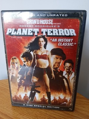 Planet Terror DVD Extended and Unrated - English and French - Grindhouse