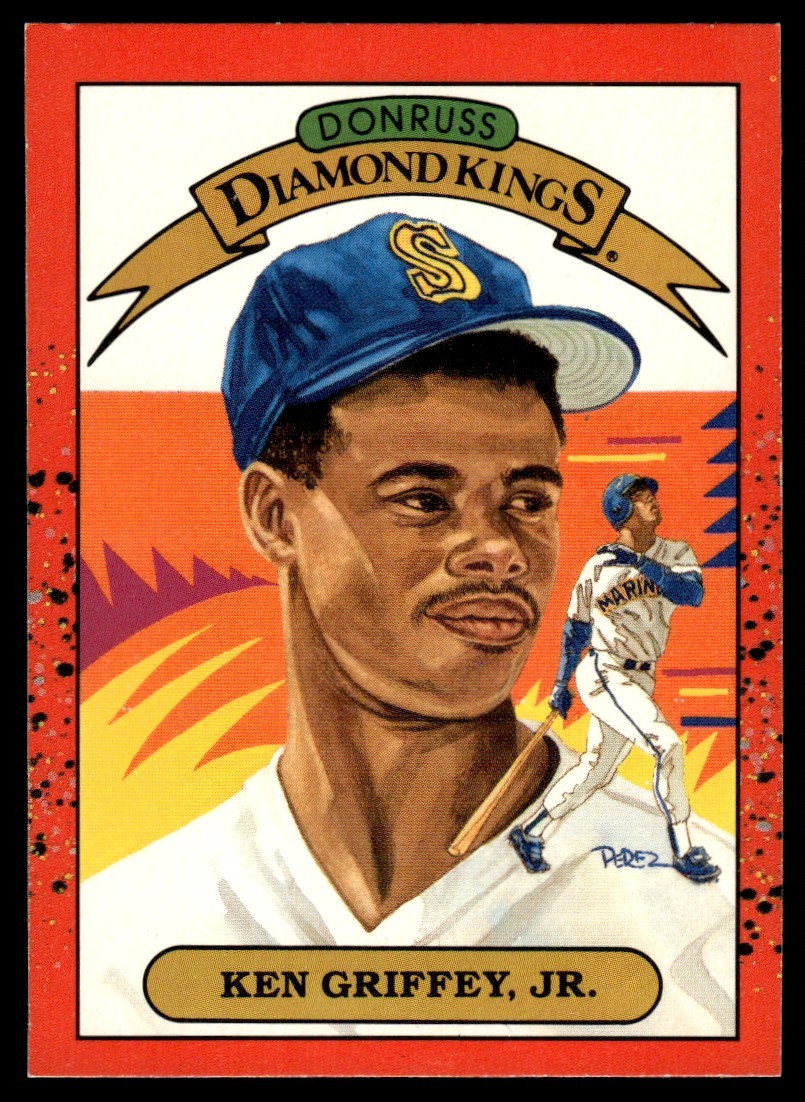 1990 Donruss Super Diamond Kings #4 Ken Griffey Jr. Seattle Mariners