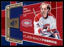 2007-08 SPx Flashback Fabrics Guy Lafleur Montreal Canadiens #111