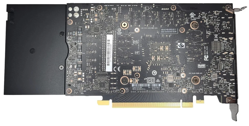 NVIDIA Quadro RTX 4000 8GB GDDR6 3xDP/USB-C Scheda Grafica Video - Immagine 4 di 4