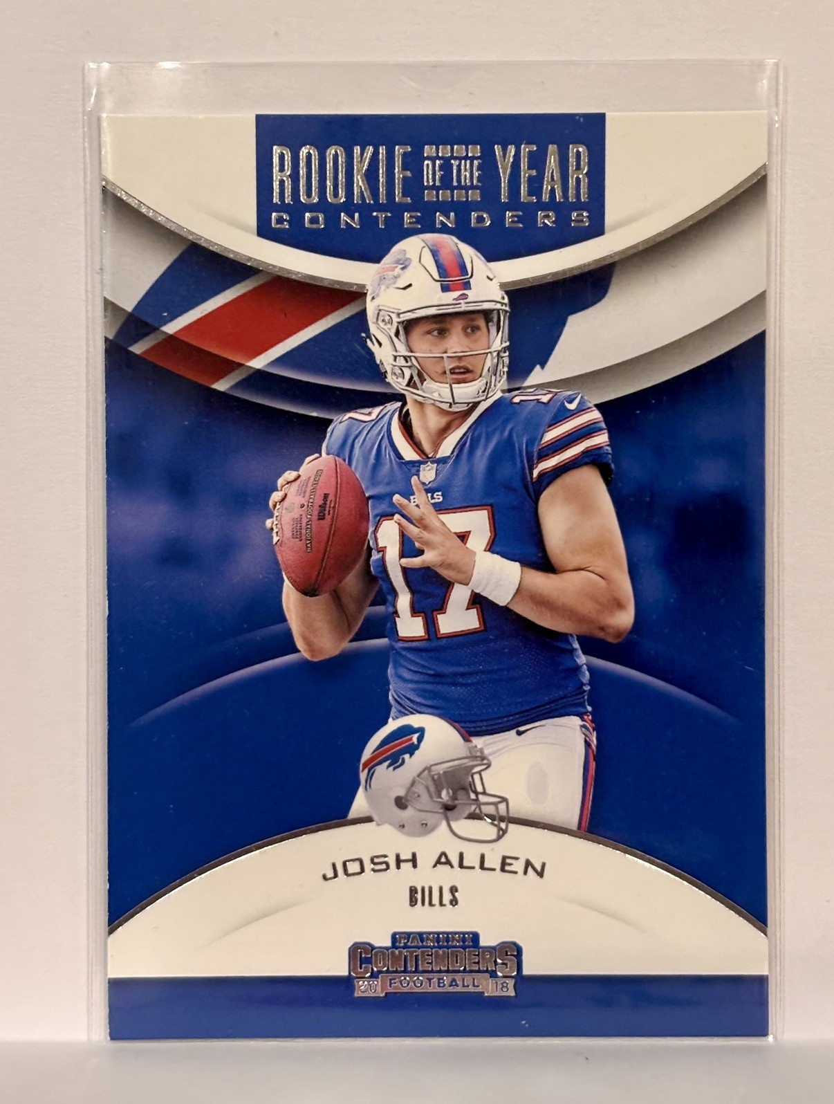 2018 Panini Contenders - Rookie of the Year Contenders Josh Allen #RYA-JA (RC)