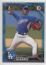 2016 Bowman Prospects Blue 78/150 Yadier Alvarez #BP5 fm0