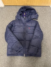 Polo Ralph Lauren Men's Navy Blue Puffer Coat Size Small Brand New with Tags