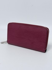 Louis Vuitton Fuchsia Epi Zippy Long Wallet JE339LV