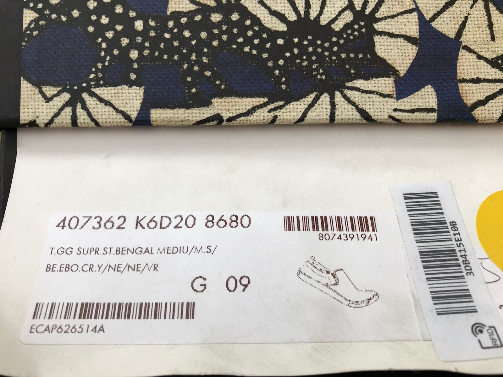 Gucci Trainers Sneaker Shoes Monogram Bengal Cat Canvas Mens UK 9 US 10 43 New thumbnail 10