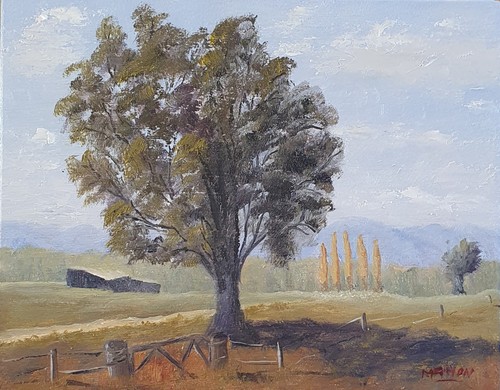 Tumut Australian Original Oil Painting Impressionism Cheryl Mahon Art