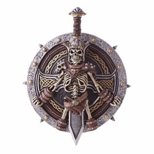 Viking Master Lord Medieval Warrior Men Costume Combat 18" Shield  Sword