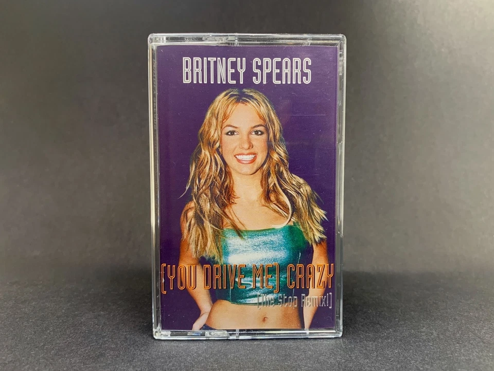 Britney Spears (YOU DRIVE ME) CRAZY Vintage Cassette **RARE UK 1ST ISSUE 1999** - Image 3 of 4
