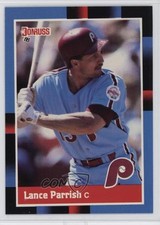 1988 Donruss Lance Parrish (Solid Blue Upper Left Corner) #359 1s9v