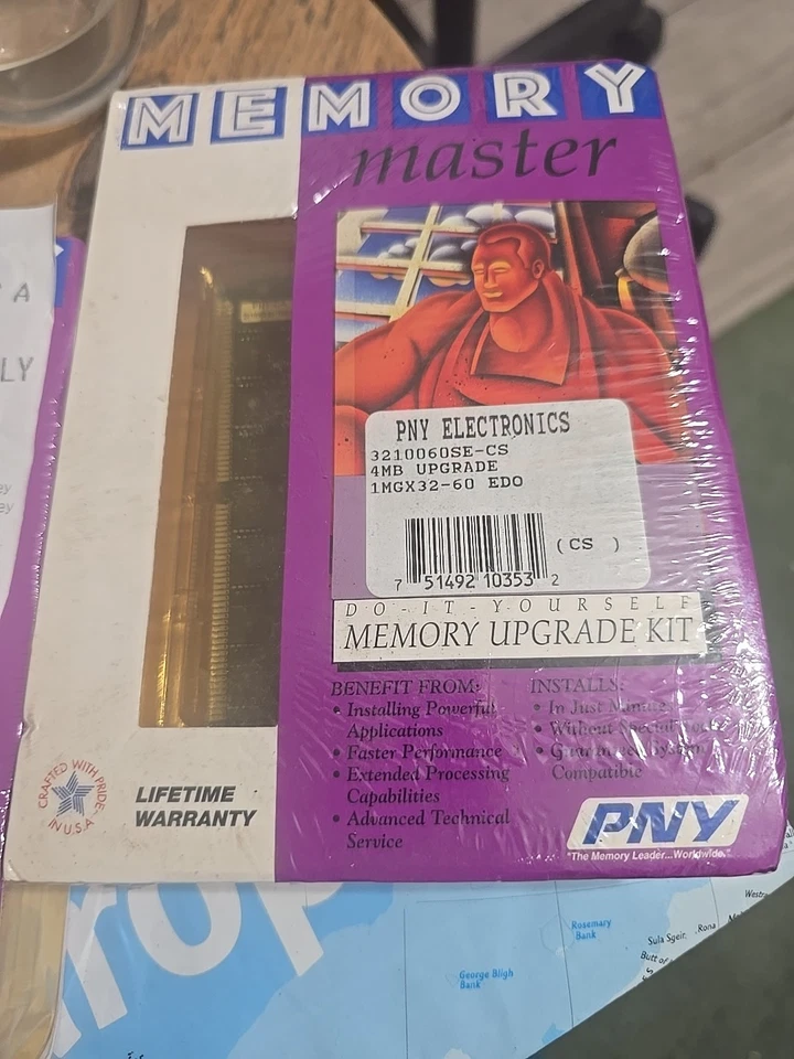 PNY Memory Master Upgrade Kit #316E 4MB EDO Upgrade 1 MBx32 NEW - Image 2 of 4
