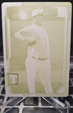 2015 Bowman Chrome - Prospects Luis Ortiz #BCP229 Yellow Printing Plate 1/1 (RC)
