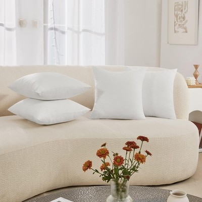 MENGT 18x18 in Pillow Insert - White (4 Pack)