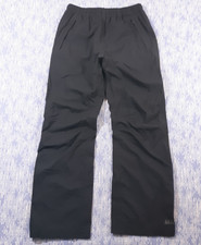 REI Rain Pants Kids Size Large Inseam 27 Black Softshell Nylon Outdoor Snow Ski