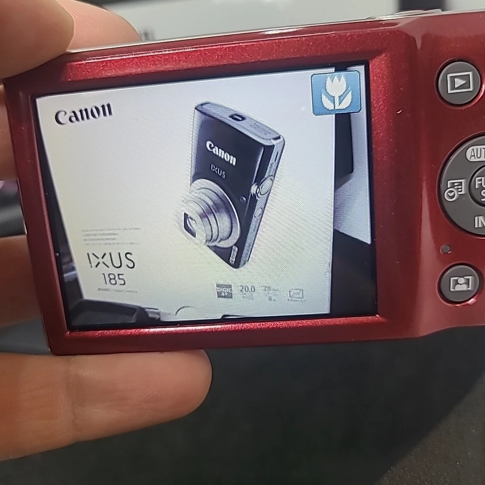 Canon IXUS 185 Digital Camera - Working -  With Battery Charger #2 - Image 4 of 4