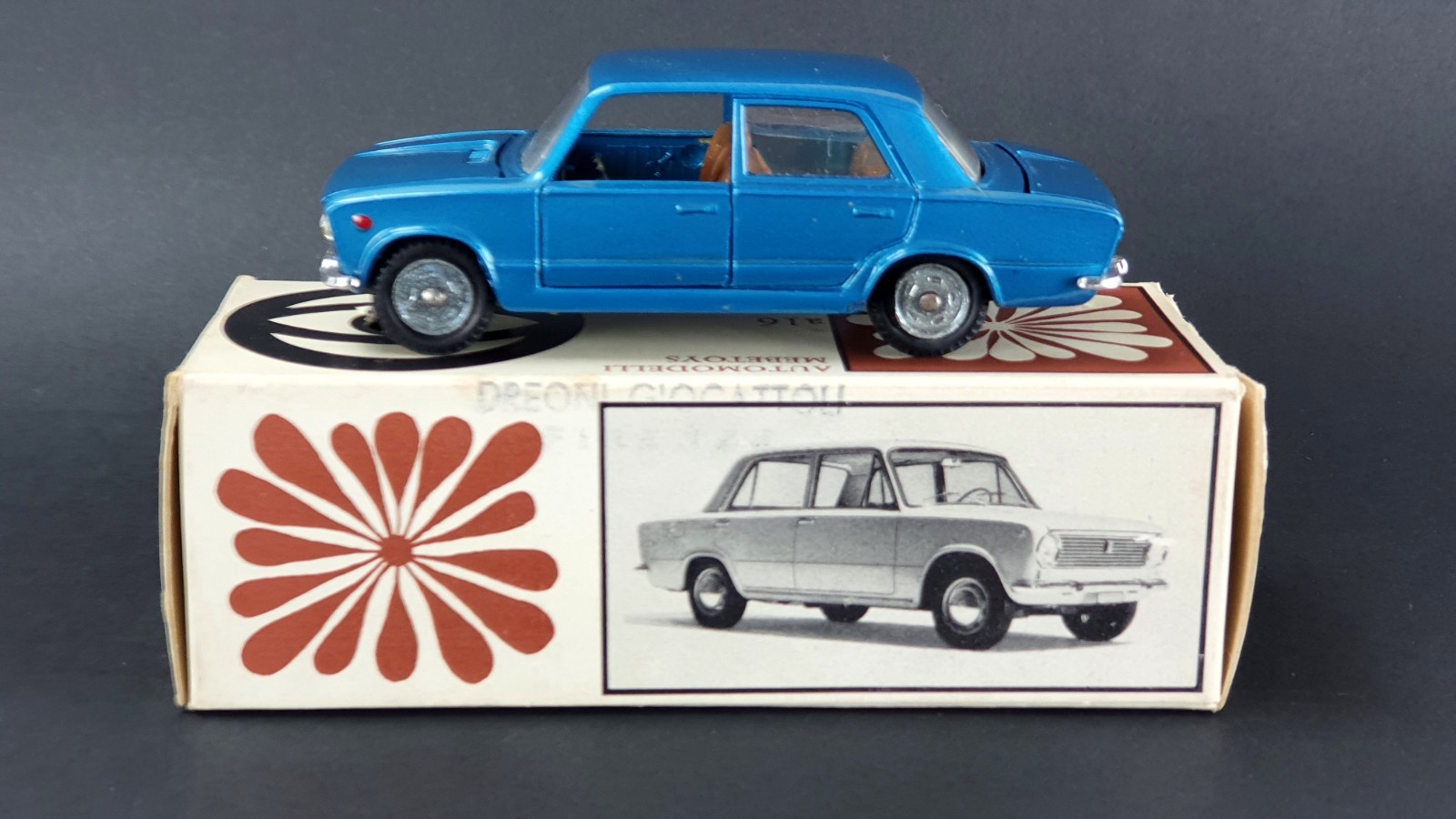 Mebetoys A16, Fiat 124 - Free Price Guide & Review