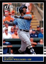 2019 Donruss Baseball Card #215 Justin Williams RETRO