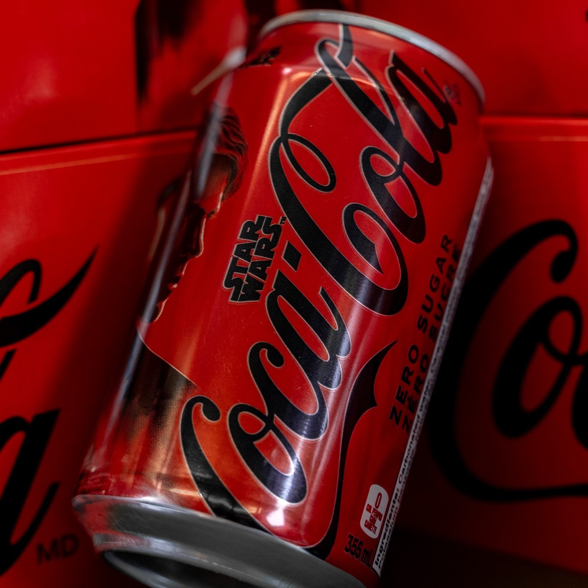 Star Wars Anakin Skywalker Coca Cola Coke Zero Can Limited
