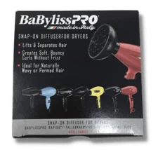 BaBylissPRO Snap-On Diffuser BABDF2 Rapido,Brava,Volare V2,Torino 6100 Dryers