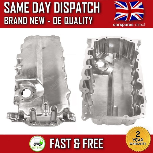 VW GOLF MK7 5G1 2012-2019 1.6 2.0 ENGINE OIL SUMP PAN ALUMINIUM WITH SENSOR HOLE - Picture 7 of 7