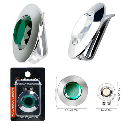 1Pc Portable Golf Ball Marker with Hat Clip Golf Training Practice Accessory