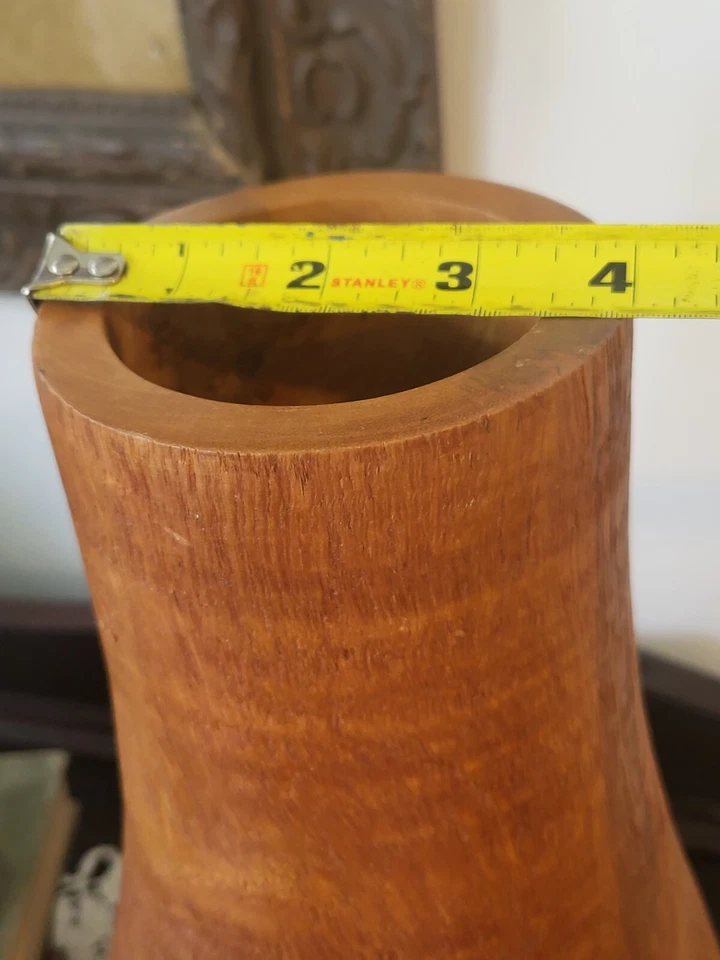 Jarrón grande de mango terroso natural impresionante jarrón. Boho. Foto 4 de 4