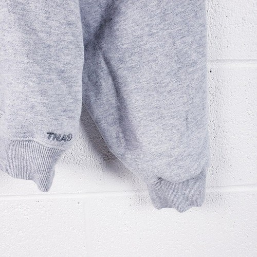 Aritzia TNA Sweatfleece Cozy Fleece Perfect Fit Hoodie Sweatshirt Gray Size XL - Picture 4 of 7