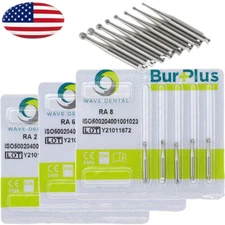 WAVE Dental Carbide Latch LA Burs RA 2 4 6 8 Round 2.35mm Low Speed Contra Angle