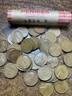 1939-S LINCOLN WHEAT CENT ROLL  50 Coins Good to Fine