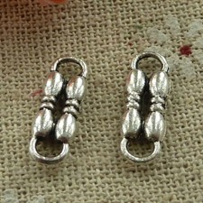 Free Ship 260 pcs tibetan silver nice connectors 17x6mm L-3131