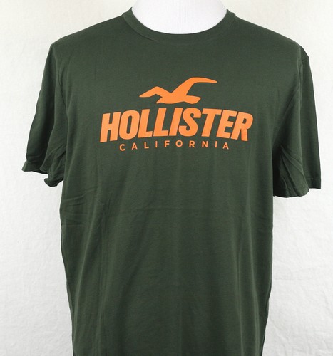 T-shirt grafica Hollister girocollo manica corta 100% cotone tutti i colori - Foto 69 di 193