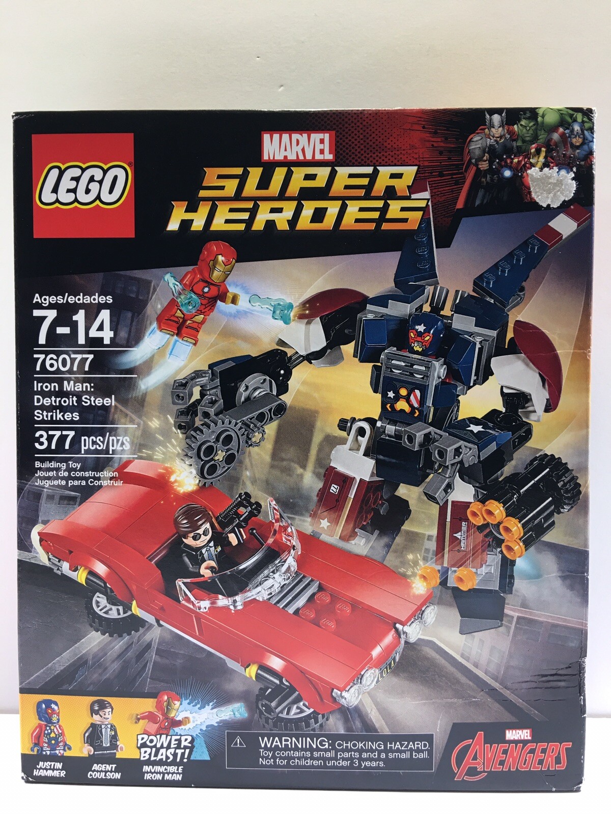 lego super heroes 76077