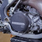 Black Clutch Guard 1987-2001 Honda CR500 Cover Grip Tape Protector CR 500 CR500R