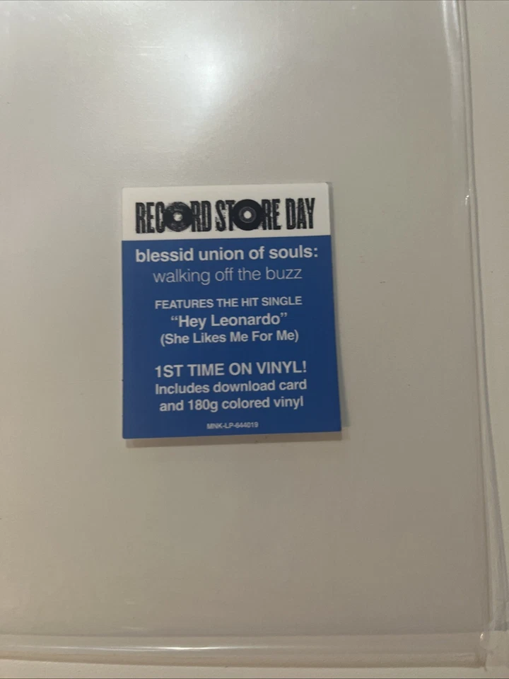 Blessid Union Of Souls – Walking Off The Buzz LP On Pink Bubblegum Vinyl Pop - Image 3 of 4