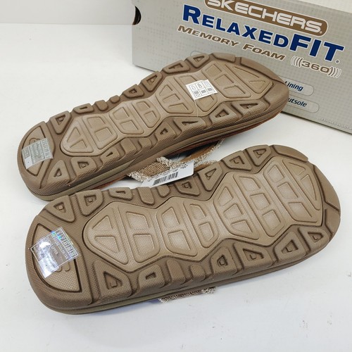 Skechers Supreme Bosnia Sandals Flip Flop Mens Size 8 Brown 64152 Memory Foam - Picture 7 of 8