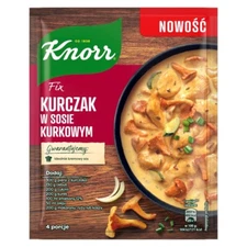 Knorr Fix Chicken CHANTERELLES mushroom sauce 1 ct./ 4 servings FREE SHIPPING