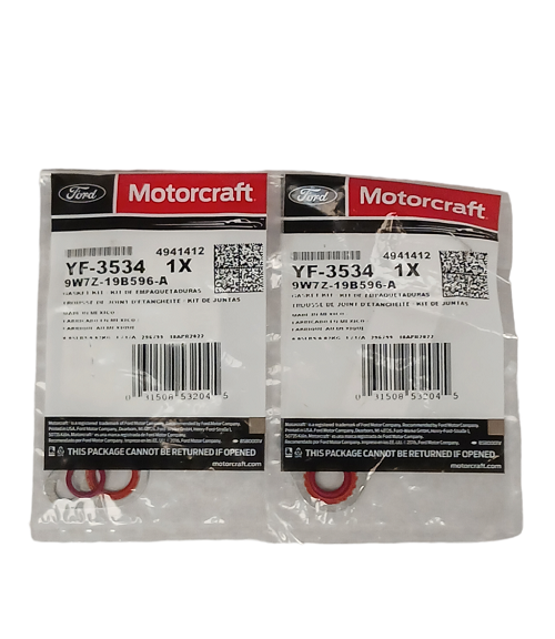 (2 PACK) NEW Motorcraft YF3534 A/C System ORing and Gasket Kit eBay