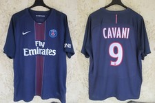 Maillot PARIS SAINT-GERMAIN PSG 2017 CAVANI n°9 vintage NIKE shirt jersey XL