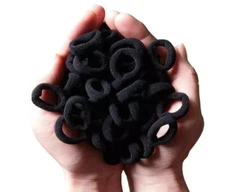 200 PCS Baby Hair Ties Elastic Hair Bands Small Hair Ties for Girls Rubber Bands