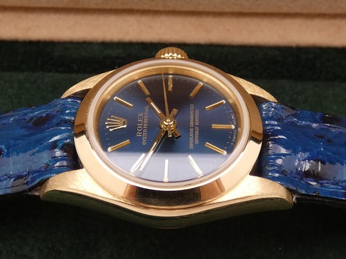 ROLEX OYSTER PERPETUAL LADY 76188 ORO MASSICCIO 18 KT ANNO 1999 AUTOMATICO WATCH - Foto 7 di 13