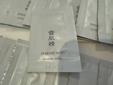 46 Kose Japan SEKKISEI MYV Actirise Face Facial Wash Sample travel skincare lot