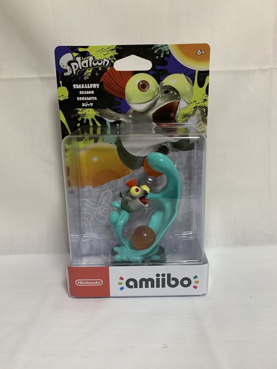 Splatoon Amiibo Kojake Salmon switch fish kawaii figure