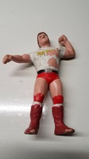 MACHO MAN HULK HOGAN ROWDY PIPER BIG JOHN STUD Rubber Wrestling LJN Titan Sports
