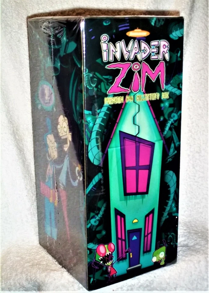 Invader Zim Original Complete Series House Box Set (DVD, 2006 7-Disc) GIR figure - Image 2 of 4