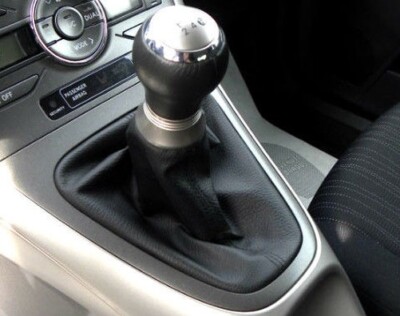 Toyota Auris 1 Serie Von 2007 Al 2012 Nur Schaltsack Echtes Leder Schwarz