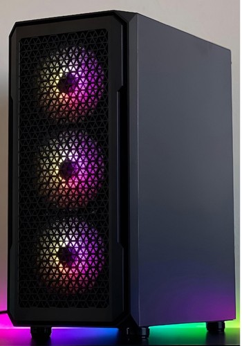 Custom Gaming PC Computer Desktop PC RTX 3060 3080 Radeon 1TB SSD 16GB RAM RGB - Picture 3 of 14