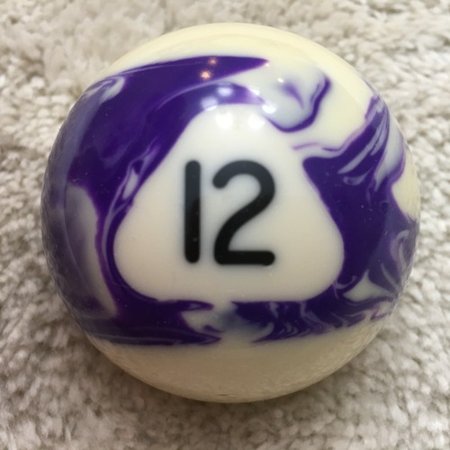 #12 Pool Ball. Antique, Vintage And Current Style Balls. Many To Choose From. - Picture 218 of 615