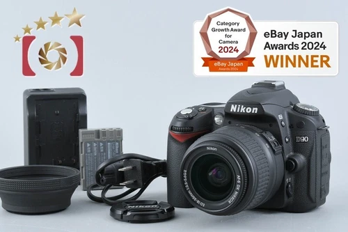"Count 756" Nikon D90 12.3 MP DSLR Camera AF-S DX 18-55 Lens [Very Good]